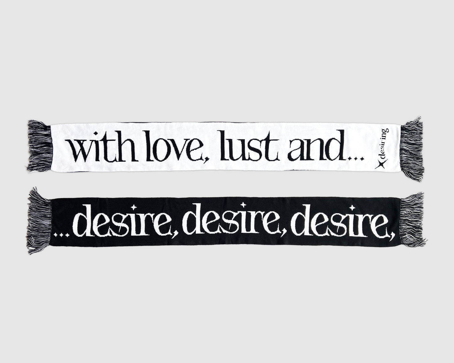 SCARF "WITH LOVE, LUST, AND... DESIRE"