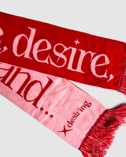 SCARF "WITH LOVE, LUST, AND... DESIRE"