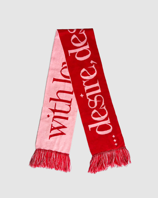 SCARF "WITH LOVE, LUST, AND... DESIRE"